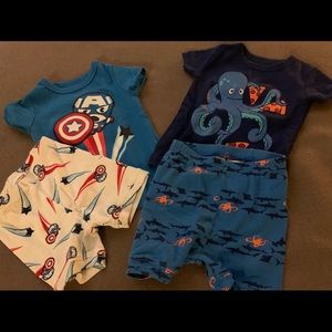 Baby Gap shirt pajamas. Size 18-24 months
